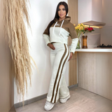 Conjunto de sudadera oversize invierno