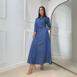 VESTIDO CHAMBRAY