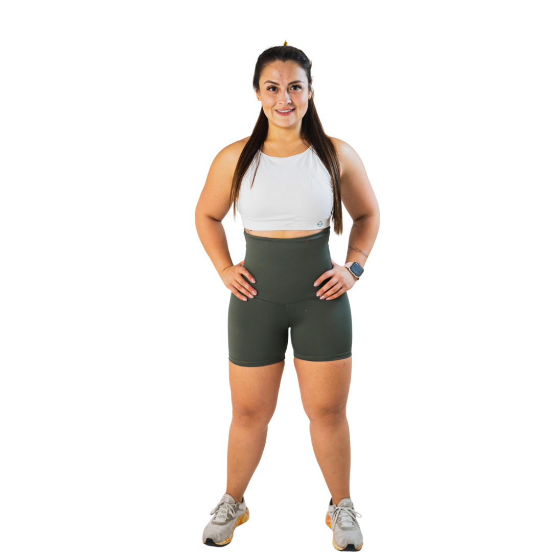 SHORT EN NEOPRENO TIPO FAJA