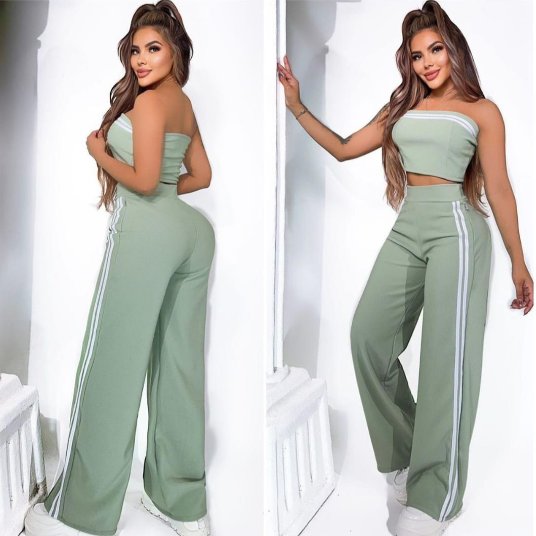 Conjunto pantalón y blusa Straple VENUS