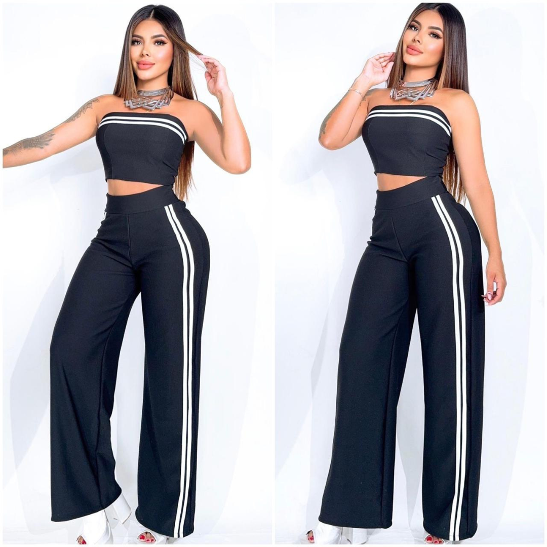 Conjunto pantalón y blusa Straple VENUS