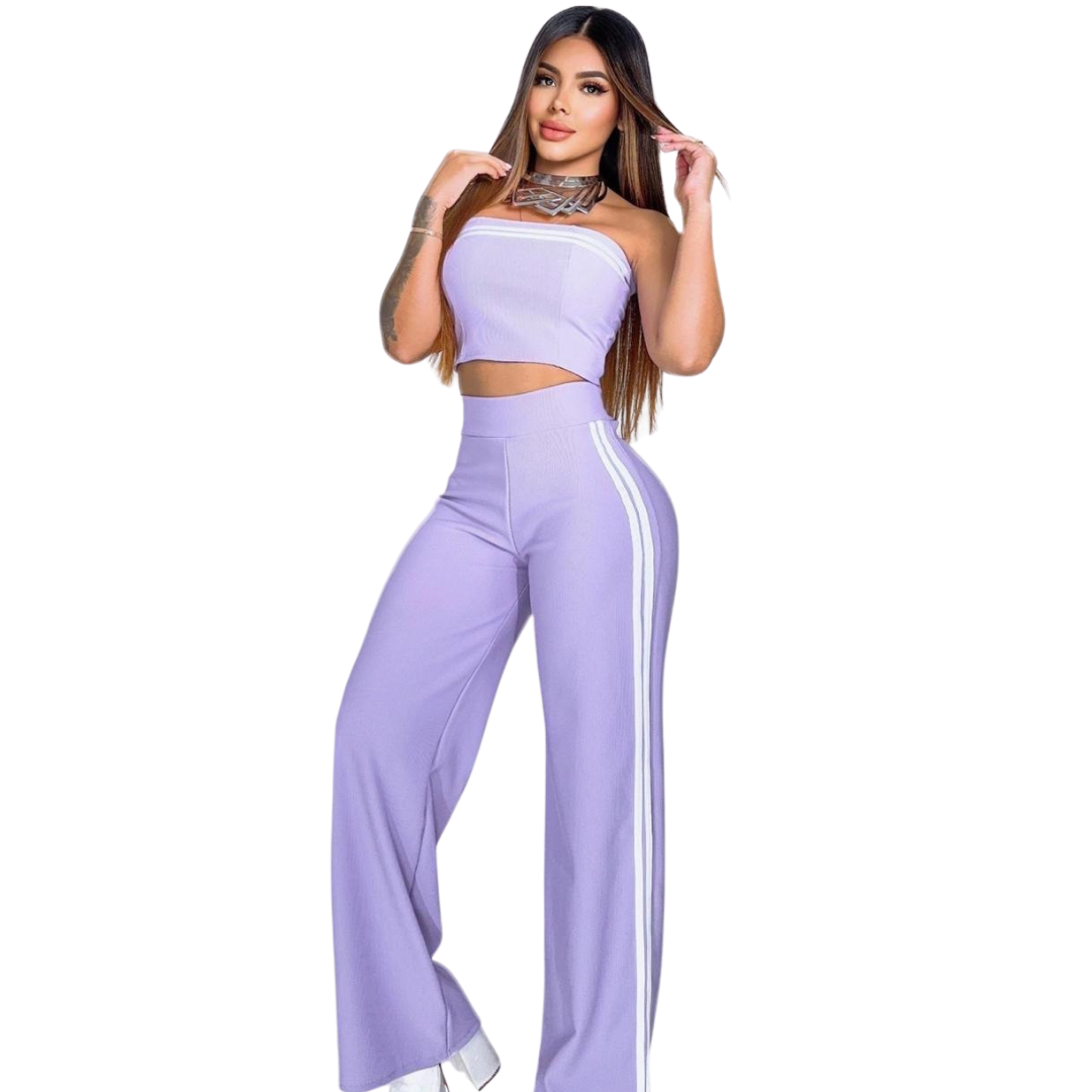 Conjunto pantalón y blusa Straple VENUS
