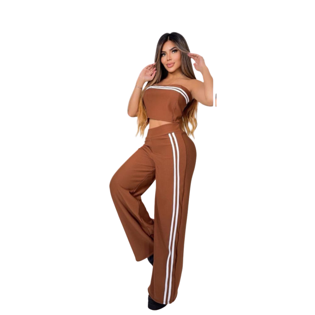Conjunto pantalón y blusa Straple VENUS